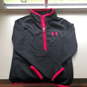 Under Armour 100% polyester tech zip up